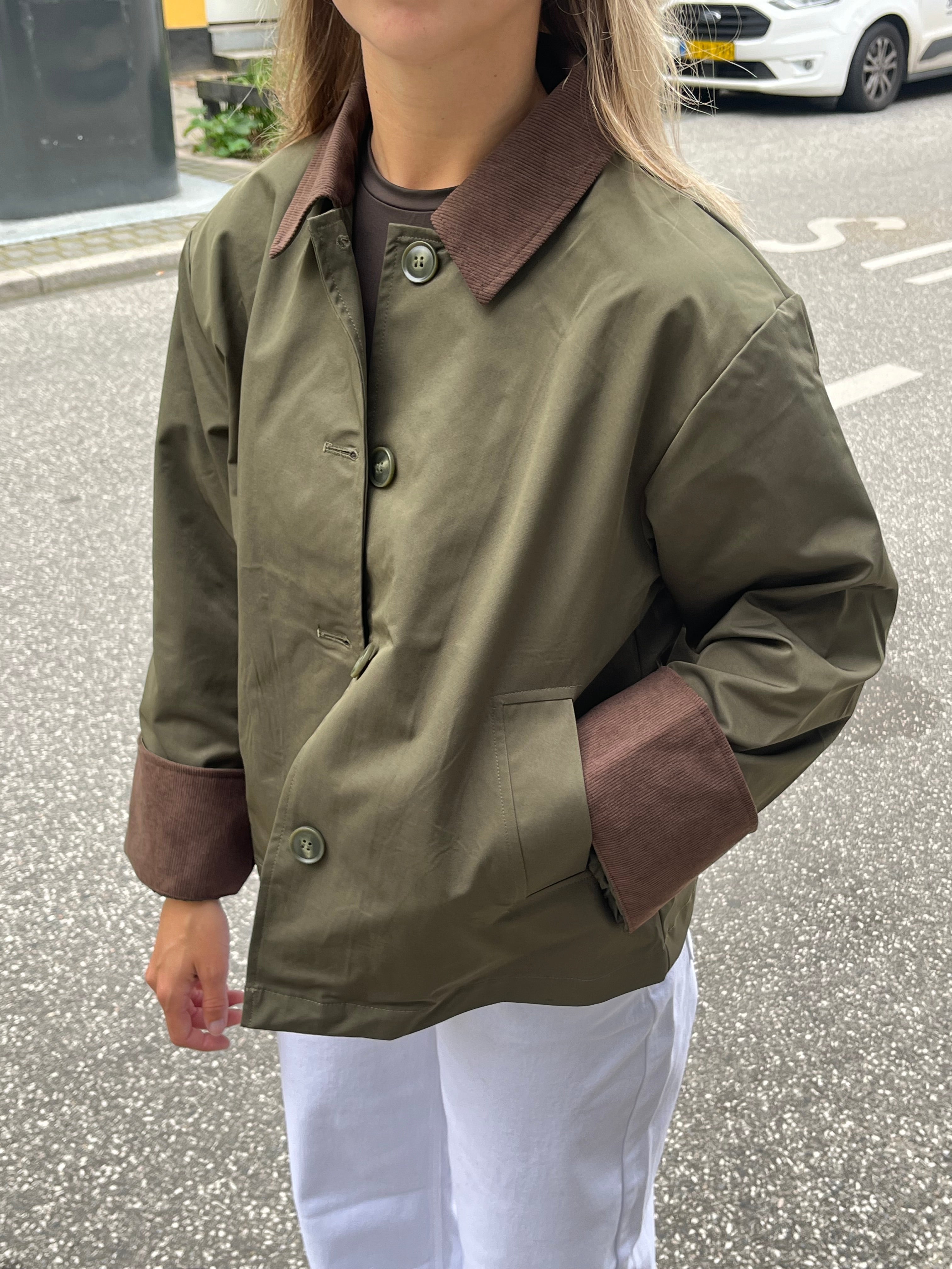 PCJORMA Jacket - Forest Night